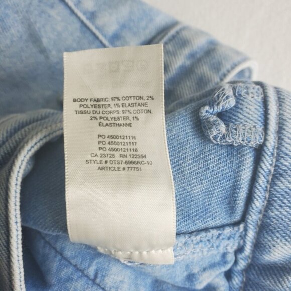 Wilfred Free Blue Modern Cargo Jeans Pants Size 2 - Picture 12 of 13